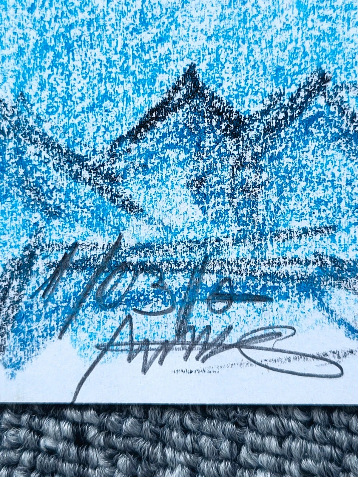 Handmade Framed Drawing - Signed Anne (2016) – photo 7